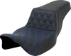 Saddlemen 808-07E-17201 Step-Up Seat - Lattice - Ext Reach - FLH/FLT 08-23