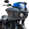 Klock Werks KWW-02-0626 Kolor Flare Windshield - 6" - Blue - 22-25 Fxlrst