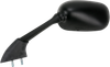 Emgo 20-37442 Mirror - Side View - Rectangle - Black - Left
