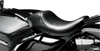 Le Pera LKU-005 Bare Bones Up Front Solo Seat Standard Black 08-16 Harley FLHX2