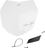 UFO KT04051-041 PLATE # FOR KTM SX 13 WHT