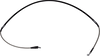 Moose Racing K02-1-049/P Brake Line - Stainless Steel