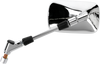 Emgo 20-55212 Mirror - Side View - Rectangle - Chrome - Left