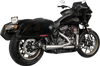 Trask TM-5053 2-into-1 Assault Exhaust System - Natural - with Bags