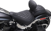 Mustang 85213 Wide Tripper Passenger Seat - Diamond - Black Stitch - Fxbr 23-25