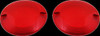 CUSTOM DYNAMICS PB-F-LENS-RED LENS PROBEAM FLAT RED