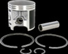 WSM 50-521-05PK Piston Kit fits Yamaha 350 Banshee 87-06 (+0.5mm)