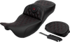 Saddlemen 808-07B-184B8 Roadsofa Ext Reach Seat - w/ Backrest - FL 08-24