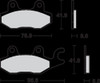 SBS 638HS BRAKE PADS SBS 638HS