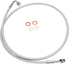 Magnum Shielding 36450SW Brake Line - 180/90° - 50" - Sterling Chromite II