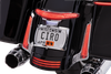 Ciro 40254 Taillight/License Plate Frame - Chrome - Smoke Lens