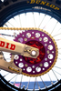 Renthal 123U-520-51GYPE Rear Sprocket - 51 Tooth - Purple - for Suzuki