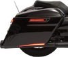 Ciro 40171 Hinge Covers - Red Lens - Black