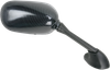 Emgo 20-80503 Mirror - Side View - Black/CF - Rectangle - Right - for Yamaha