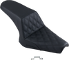 Saddlemen Y13-16-172 Step-Up Seat - Front Lattice Stitch - Black - Bolt 13-24