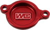 WORKS CONNECTION 27-006 OIL FILTER CVR RED 27-006