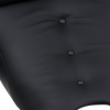 Saddlemen H18-07-181BR Seat - Roadsofa - With Backrest - Pillow Top - Black
