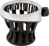 Ciro 55422 Gen 2 Drink Holder - Chrome - Passenger - Black Mount
