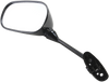 Emgo 20-97204 Mirror - Side View - Black/CF - Rectangle - Left - for Suzuki