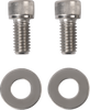 Slyfox SF-904-02-2 Foot Pegs - Silver Polished - Rear