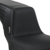 Le Pera LYR-590BW Basketweave Kickflip Seat for 18-20 Softail FXLR FLSB