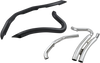 Cobra 6231B Speedster Swept Short Exhaust - Black