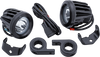 Ciro 45019 Spotlight w/ Engine Guard Mount - Black