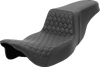 Saddlemen 808-07B-178 Step-Up Seat - Honeycomb - Extended Reach - FL 08-24