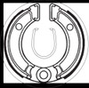 SBS 2010 BRAKE SHOES SBS 2010
