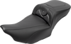 Saddlemen 823-07-186B0 Roadsofa Ext Reach Seat - w/ Backrest - FLTR/FLHX 23-24