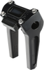 Thrashin Supply Co. Tsc-6025-1 Handlebar Risers - Straight - 6" - Gauge Cutout