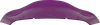 Klock Werks KWW-01-0733 Kolor Flare Windshield - 8" - Purple - 23-25 Flhx