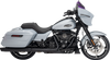 Klock Werks KWW-01-0733 Kolor Flare Windshield - 8" - Purple - 23-25 Flhx