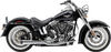 Cobra 6483 El Diablo Exhaust - Chrome - 12-17 Softail