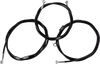 LA Choppers LA-8059B19B Brake Line - Black