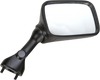 Emgo 20-97221 Mirror - Side View - Rectangle - Black - Right