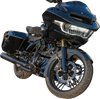 Arlen Ness 210-031 21" Front Fender - Fat Wrapper - CF - HD Touring 24-25