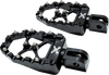Burly Brand B13-1017B Mx Evolution Passenger Pegs - Black - Softail