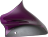Klock Werks KWW-01-0694 Kolor Flare Windshield - 8" - Purple - 98-13 Fltr