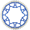MOTO-MASTER 620073450 Fusion Series Dual Ring Rear Sprocket - 50 Tooth - Blue