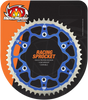 MOTO-MASTER 620073450 Fusion Series Dual Ring Rear Sprocket - 50 Tooth - Blue