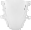 Zero Gravity 16-543-01 Double Bubble Windscreen - Clear - Yzf R1/R1M/World Gp
