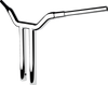 La Choppers La-7343-16 One-Piece Kage Fighter Handlebar - 16" X 1-1/2" - Chrome