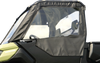 Seizmik 51-20987 Soft Upper Doors - Black/Clear - for Can-Am - Defender 16-23