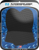 Stompgrip 55-14-0179B Tank Grips - Icon - Black - for Suzuki - Gs 22-25