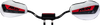 Rox Speed FX FT3-Hg-Bwr Generation 3 Flex-Tec Handguards - Black/White/Red