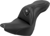 Saddlemen 818-31-185BR Roadsofa Seat - with Backrest - CF - FXBR/S 18-20