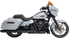Klock Werks KWW-01-0729 Kolor Flare Windshield - 8" - Orange - 23-25 Flhx