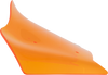 Klock Werks KWW-01-0729 Kolor Flare Windshield - 8" - Orange - 23-25 Flhx