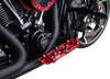 Arlen Ness 410-057 Diamond Floorboards - Driver - Red